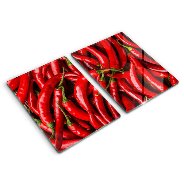 Work surface savers Hot chili peppers