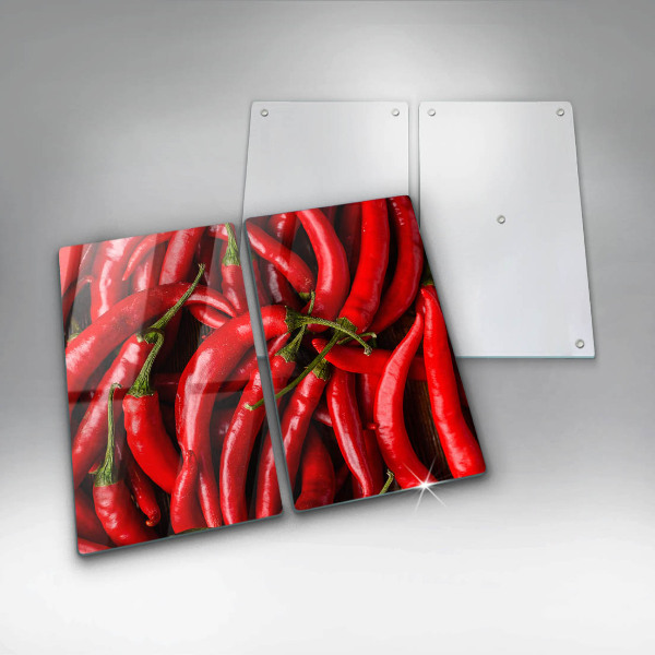 Work surface savers Hot chili peppers