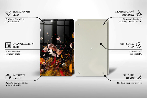 Work surface savers Hot spices