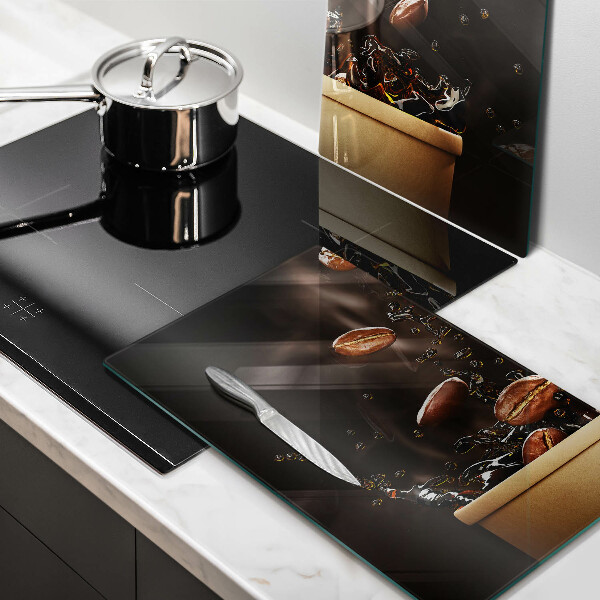 Work surface savers Hot coffee beans