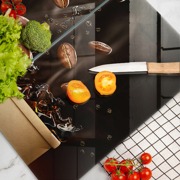 Work surface savers Hot coffee beans