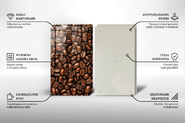 Kitchen worktop saver Coffee beans