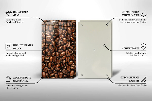 Kitchen worktop saver Coffee beans
