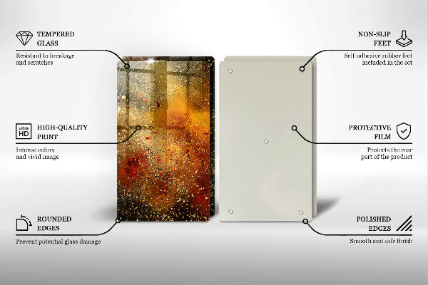 Kitchen worktop saver Colorful spices