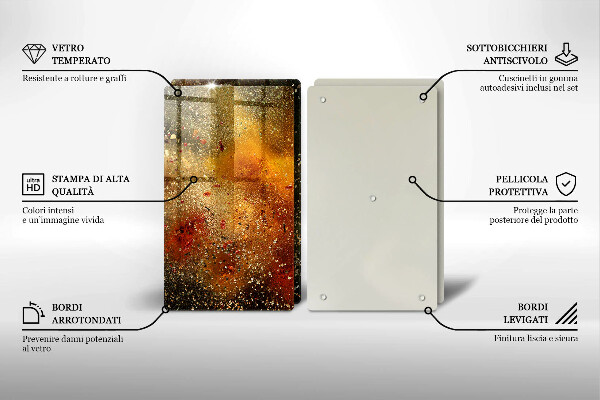 Kitchen worktop saver Colorful spices