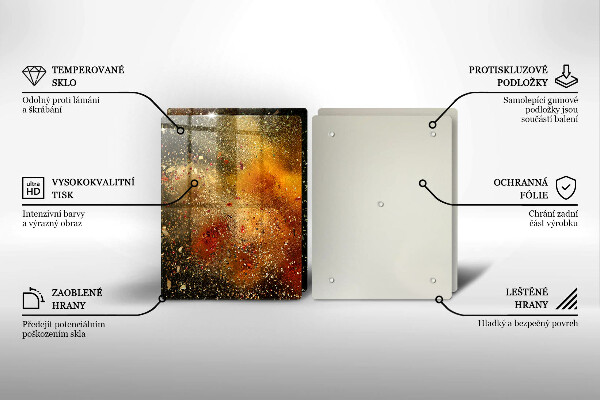 Kitchen worktop saver Colorful spices