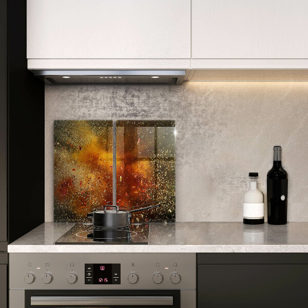 Kitchen worktop saver Colorful spices