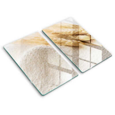 Induction hob cover Flour and cereals