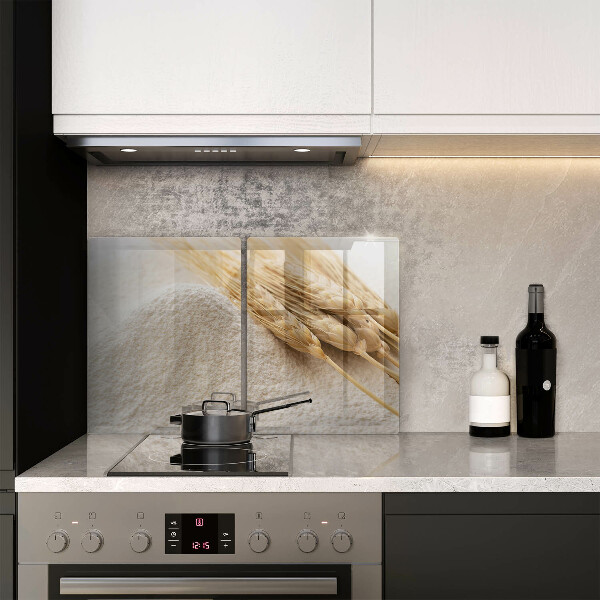 Induction hob cover Flour and cereals