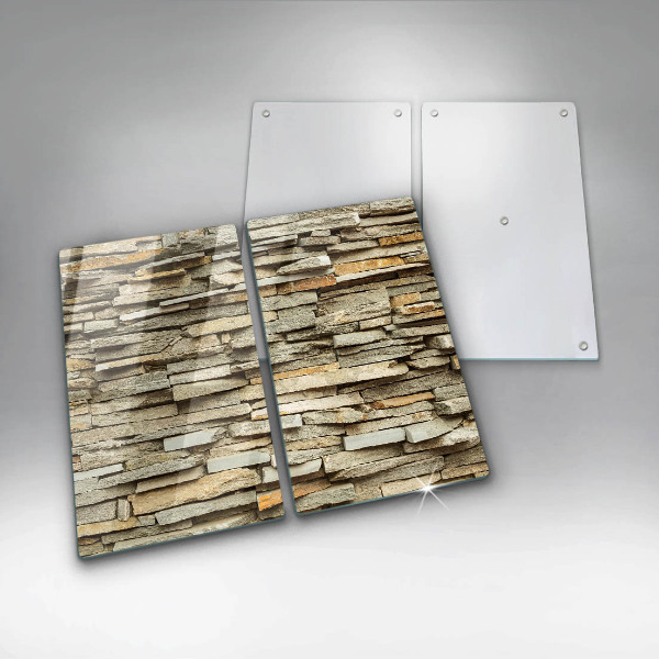 Induction hob cover Decorative stones