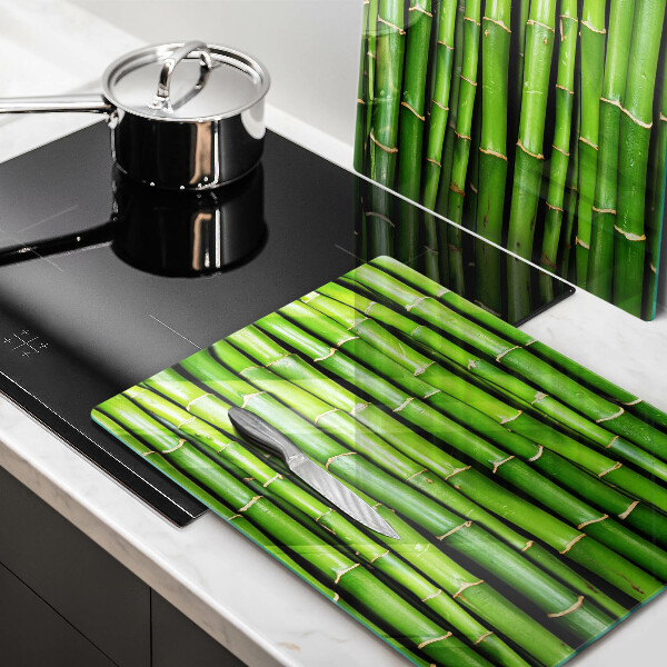 Induction hob cover Nature bamboo
