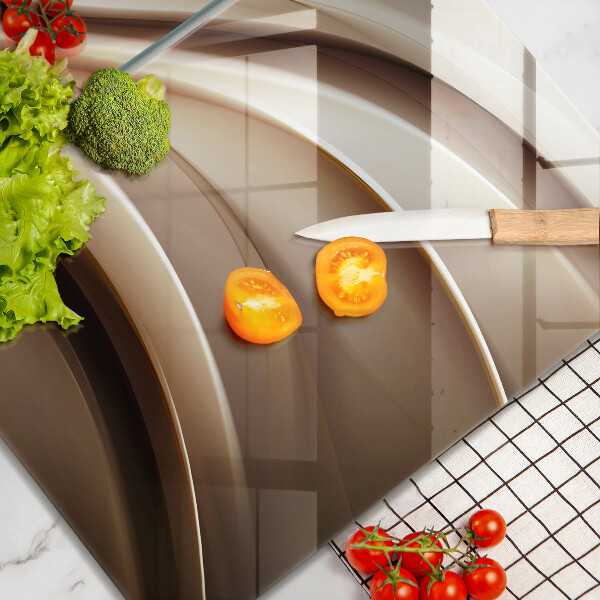 Kitchen worktop protector Abstraction mild lines