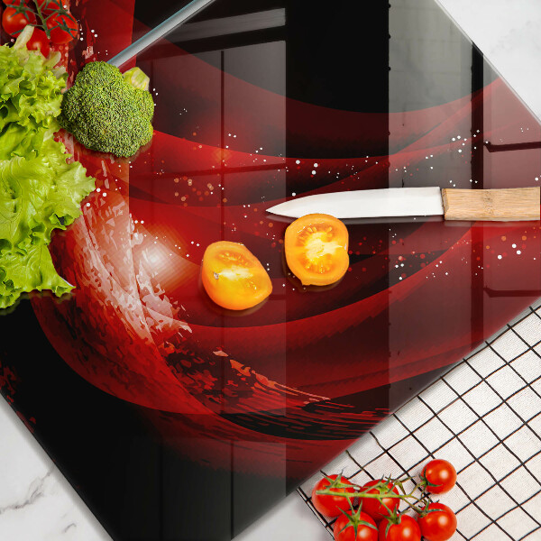 Induction hob cover Modern abstraction