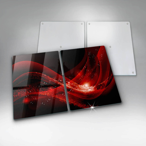 Induction hob cover Modern abstraction