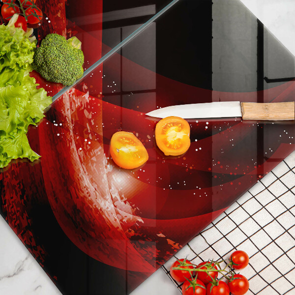 Induction hob cover Modern abstraction