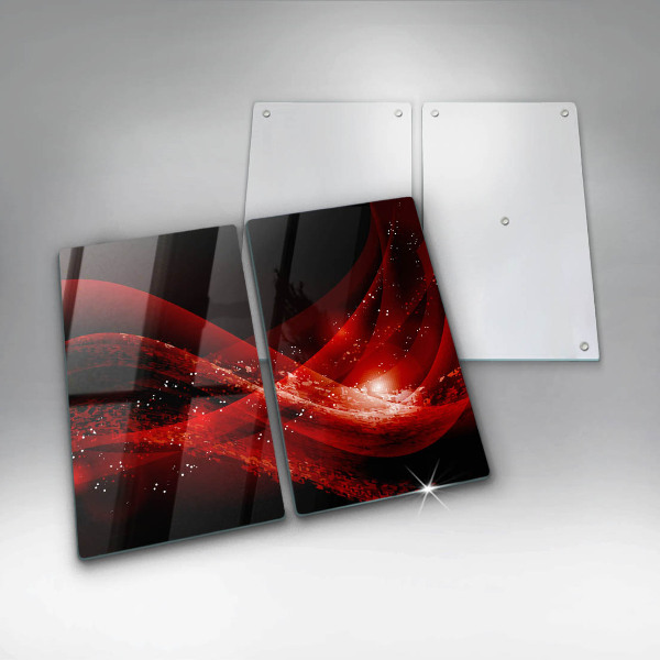 Induction hob cover Modern abstraction