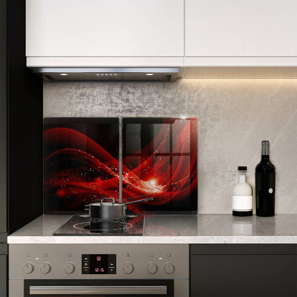 Induction hob cover Modern abstraction