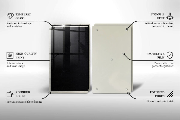 Induction hob cover Chalk board