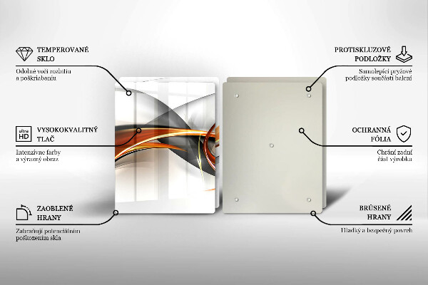 Induction hob cover Modern shapes