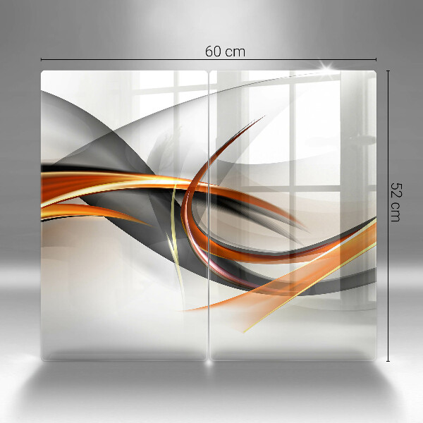 Induction hob cover Modern shapes