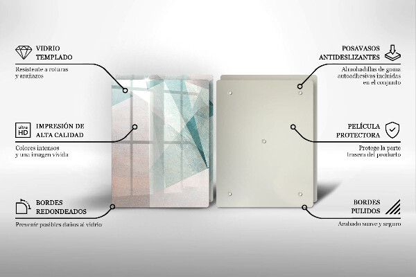 Kitchen worktop protector Sharp abstraction