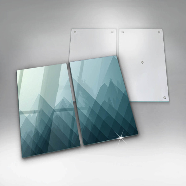 Kitchen worktop protector Abstract mountains