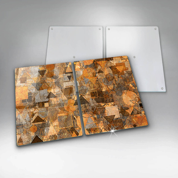 Kitchen worktop protector Geometric figure pattern