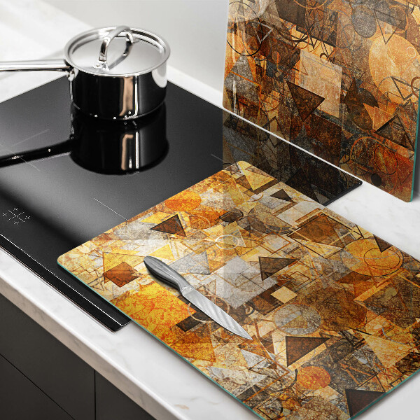 Kitchen worktop protector Geometric figure pattern