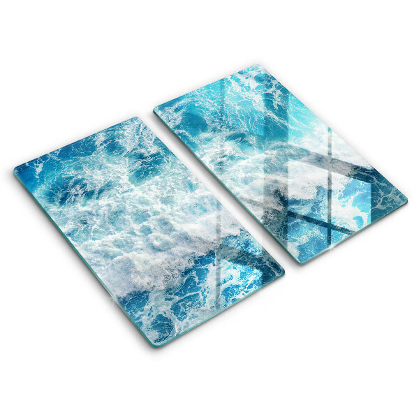 Kitchen worktop protector Water sea waves