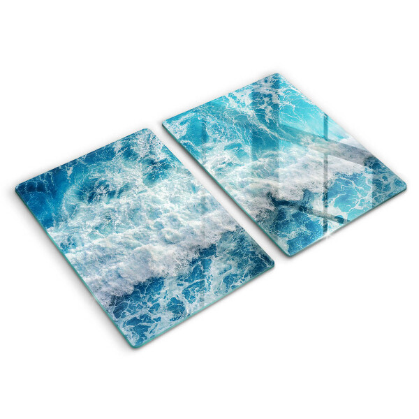 Kitchen worktop protector Water sea waves