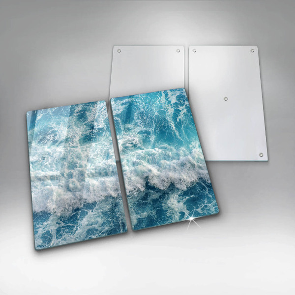 Kitchen worktop protector Water sea waves