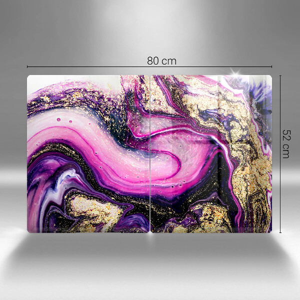 Work surface savers Abstraction design gold