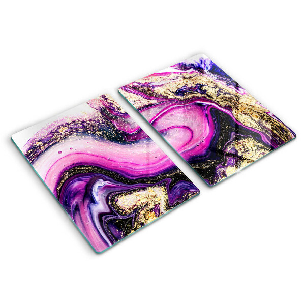 Work surface savers Abstraction design gold