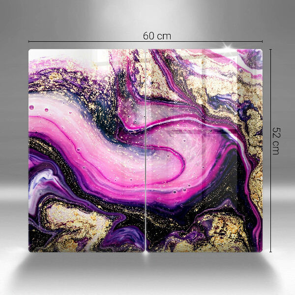 Work surface savers Abstraction design gold