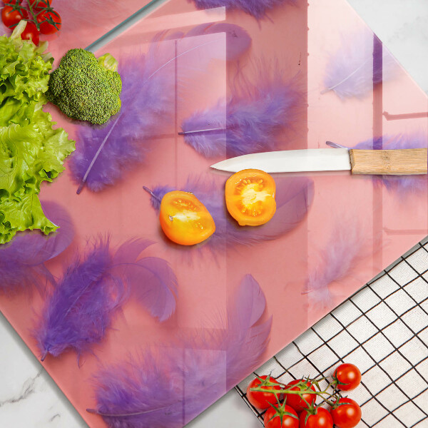 Induction hob cover Fluffy feathers