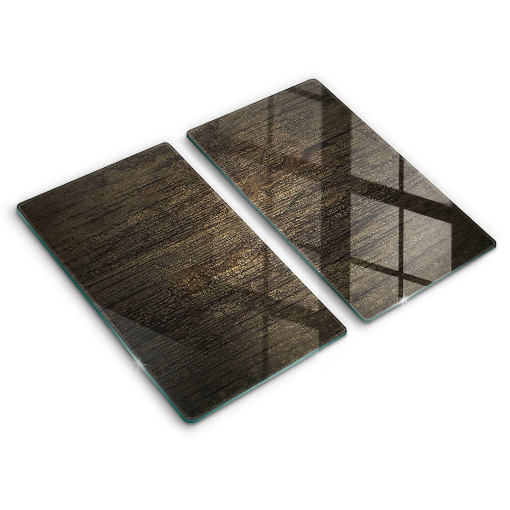 Induction hob cover Wood texture