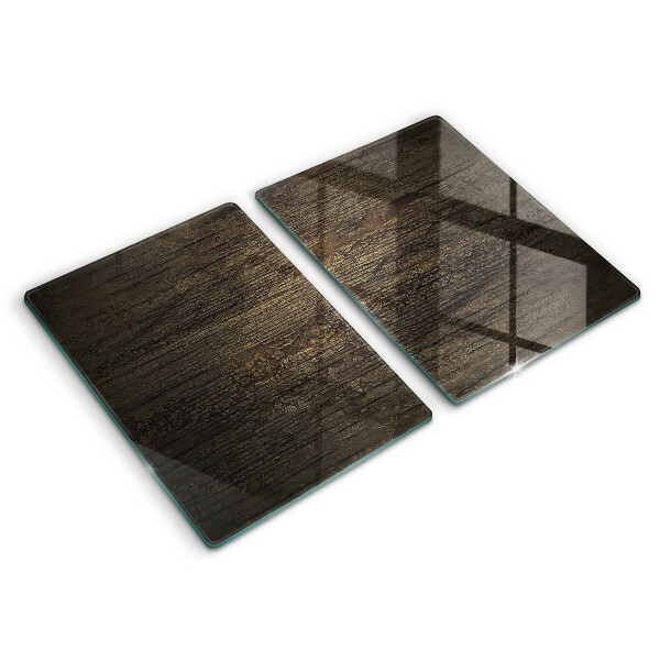 Induction hob cover Wood texture