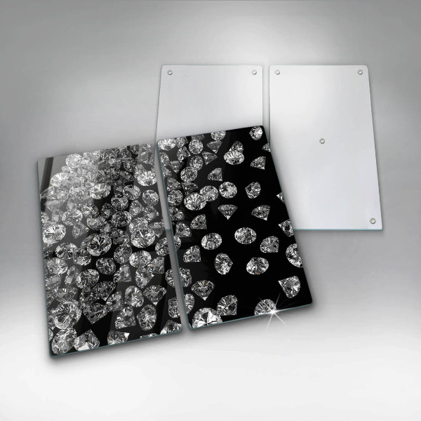 Induction hob cover Diamonds