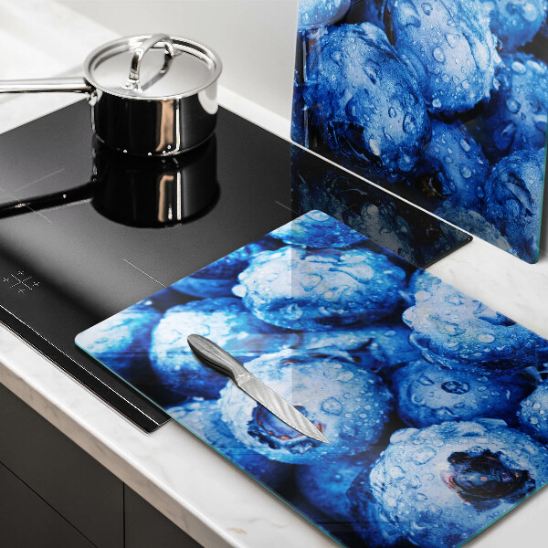 Induction hob cover Juicy blueberries