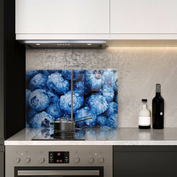 Induction hob cover Juicy blueberries