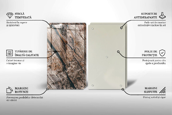 Kitchen worktop protector Wood structure