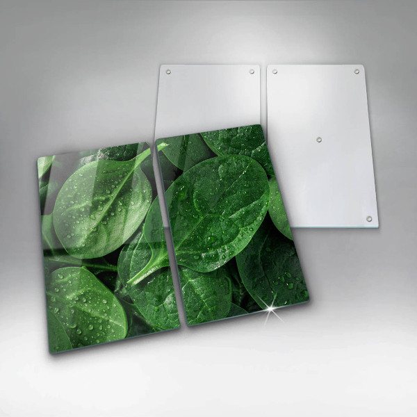 Kitchen worktop protector Basil leaves