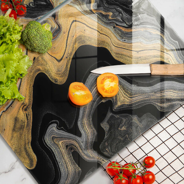 Induction hob cover Abstract structure