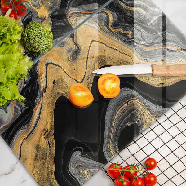 Induction hob cover Abstract structure