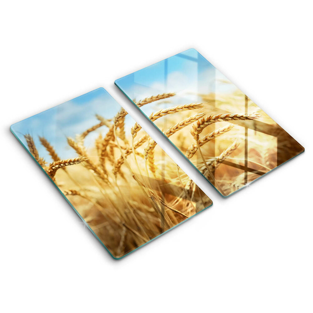Induction hob cover Cereals in the field