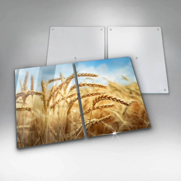 Induction hob cover Cereals in the field