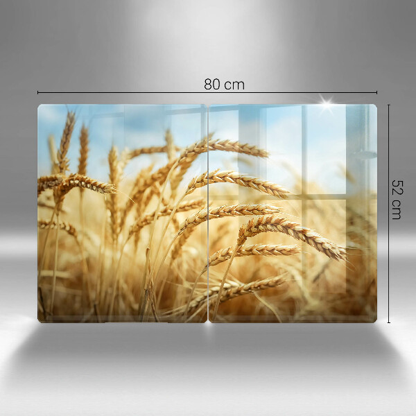 Induction hob cover Cereals in the field