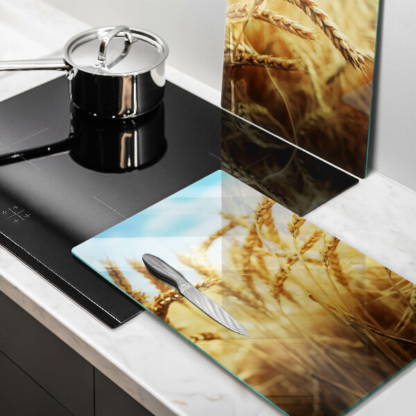 Induction hob cover Cereals in the field