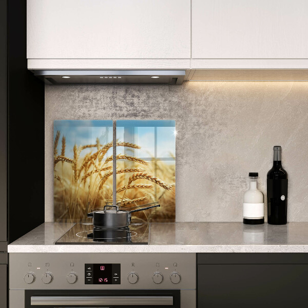 Induction hob cover Cereals in the field