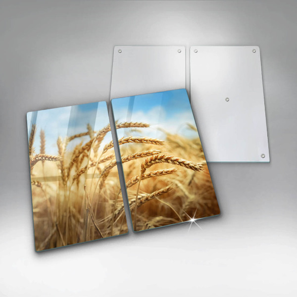 Induction hob cover Cereals in the field